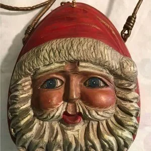 TIMMY WOODS サンタクロースの顔　バッグ Timmy Woods Santa - Etsy